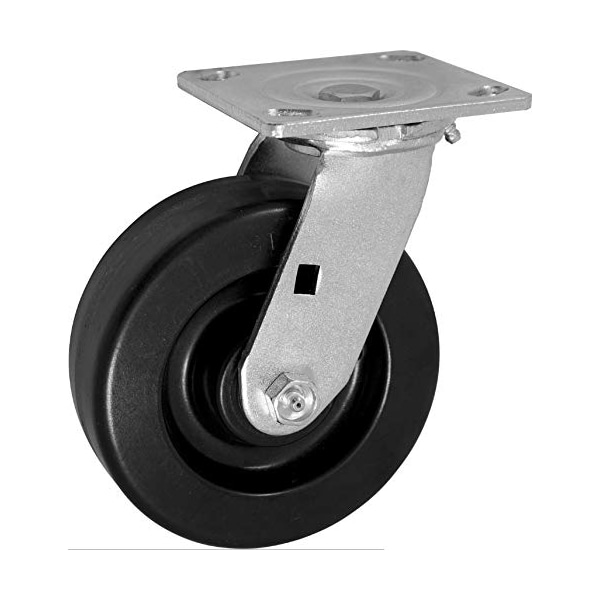 3-1/4"x2" Swivel Caster, Phenolic Wheel, 700 lbs Capacity